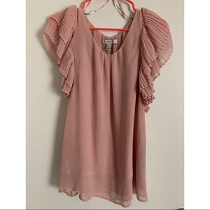 Flounce blouse